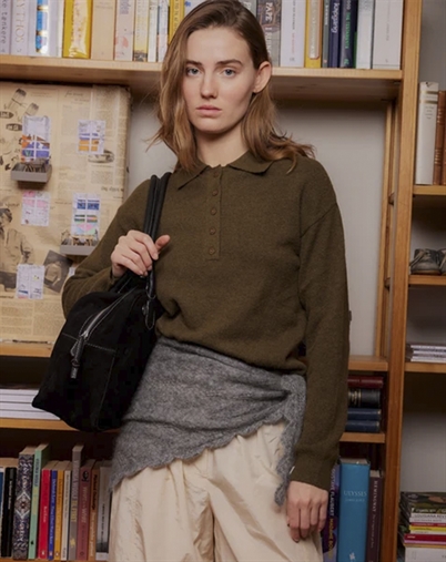 Beck Söndergaard - Opany Triangle Tørklæde - Grey Melange 